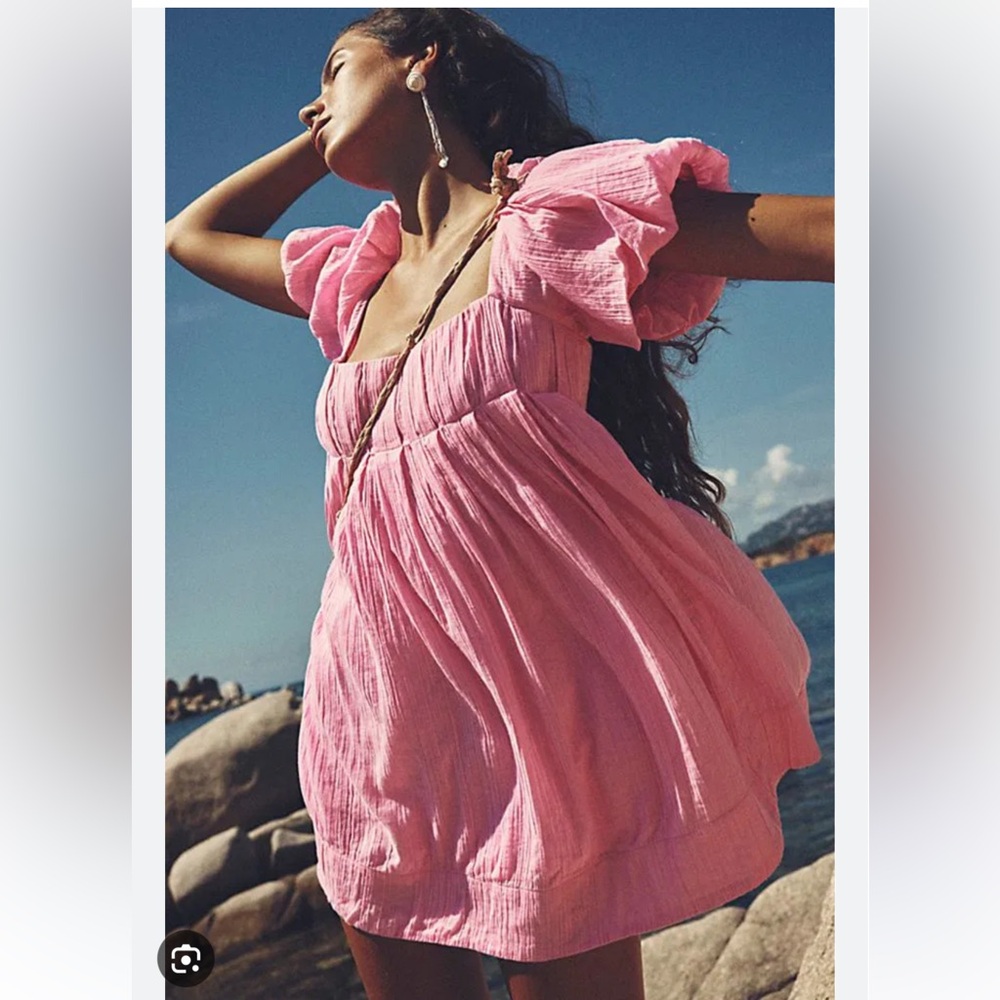 Free people pink Dress